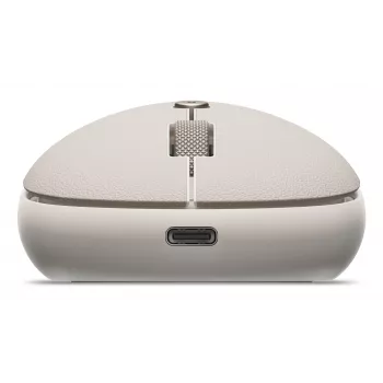 Satechi OntheGo mouse – wireless Bluetooth e 2,4GHz USB-A, ricaricabile, multi-dispositivo, sabbia