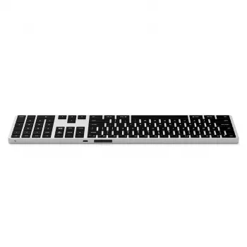 Tastiera Bluetooth Satechi Slim X3 con tastierino numerico - argento