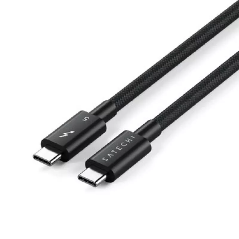SATECHI Thunderbolt 5 Pro cavo 1m USB-C a USB-C – 120Gbit/s, 240W, nero