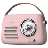 SAVIO RS-03 radio portatile FM/AM con riproduzione MP3 USB/SD, rosa