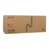 Sbox CC-1016B Gestione dei cavi, nero