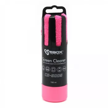 Sbox CS-5005P detergente per schermi 150ml rosa