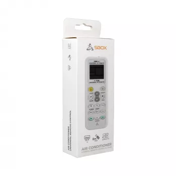 Sbox RC-01408 Telecomando universale per climatizzatori