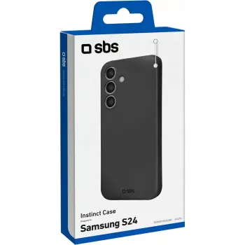 SBS Instinct Cover per Samsung Galaxy S24, nero TEINSTSAS24K
