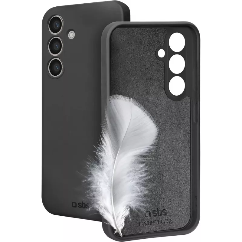 SBS Instinct Cover per Samsung Galaxy S24, nero TEINSTSAS24K