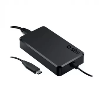 SBS Alimentatore universale USB-C per laptop 100W 3m Nero