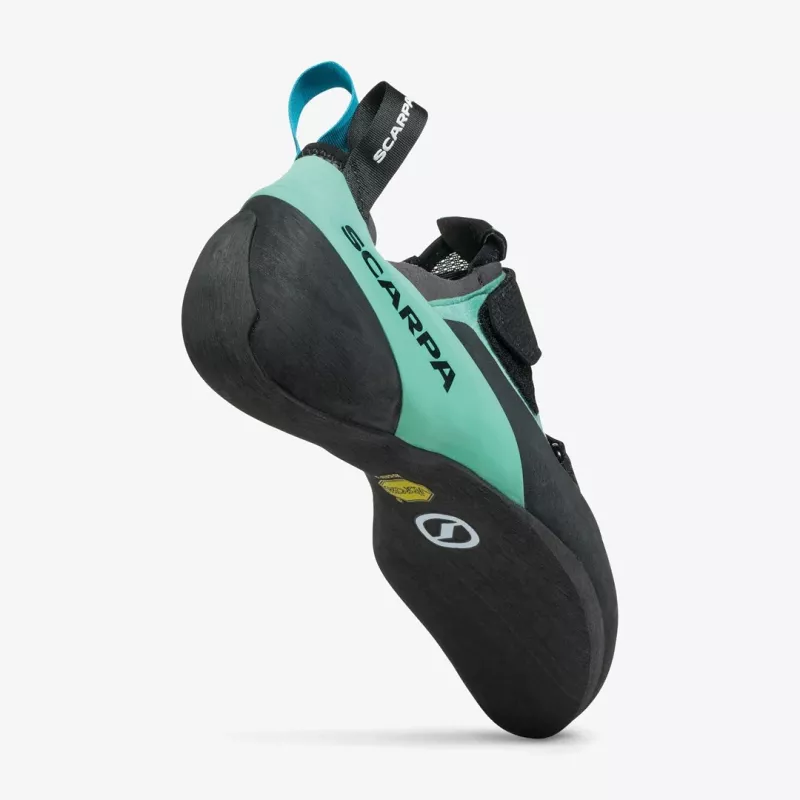 Scarpa ARPIA V LV scarpetta da arrampicata, 38.5, Shark - Aqua