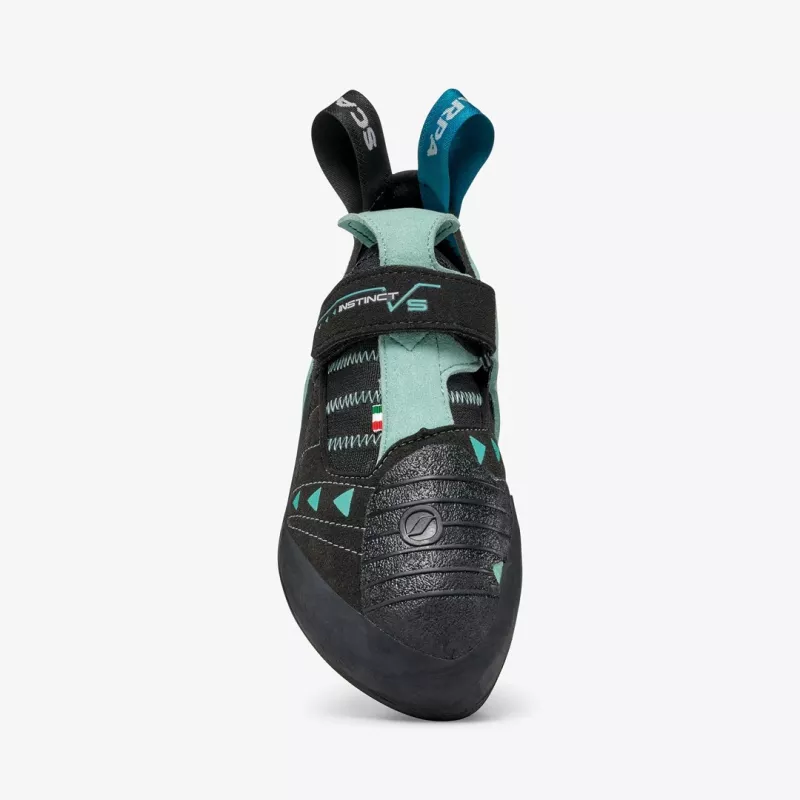 Scarpa Instinct VS Scarpetta da arrampicata donna, 37.5, nero - aqua