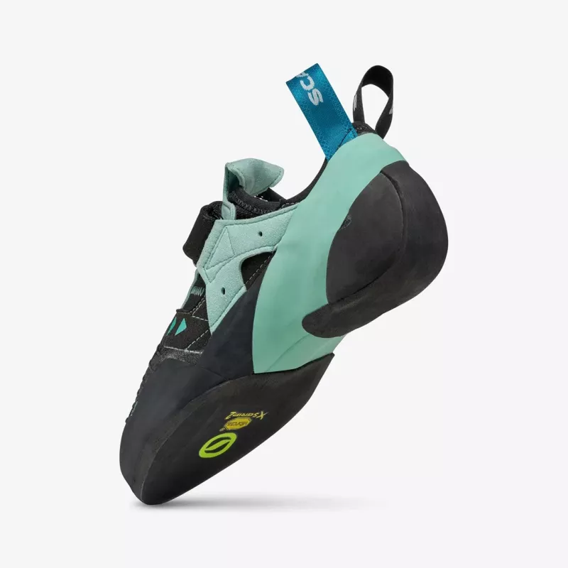 SCARPA Instinct VS Scarpe da arrampicata da donna - Black/Aqua - EU 38.5