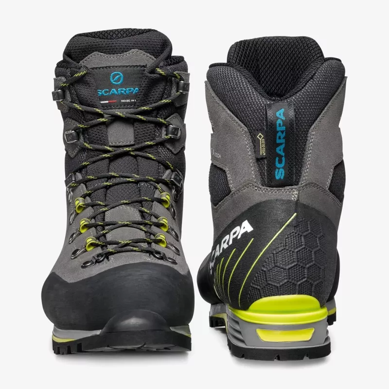 Scarpa Manta Tech GTX Scarpe da alpinismo - Shark/Lime (EU 46,5)