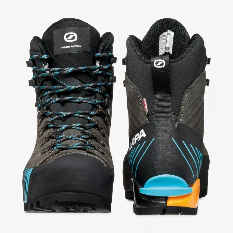 Scarpa Ribelle HD Scarponi da alpinismo - Carbon/Azure, taglia 41