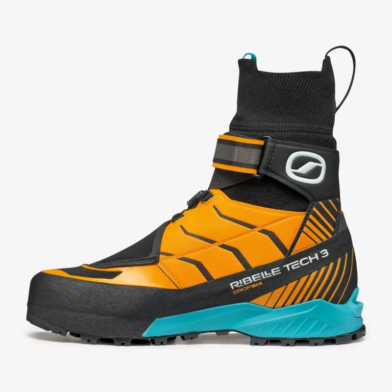 Scarpa Ribelle Tech 3 HD scarpe da alpinismo - nero/arancio brillante - taglia 45.5 EU