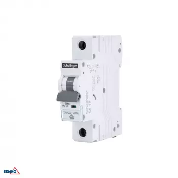Schelinger A02-G9-1P-B10 interruttore automatico unipolare tipo B 10A, potere di interruzione 10kA, certificato VDE