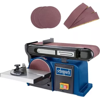 SCHEPPACH Levigatrice a nastro e disco 370W 230V