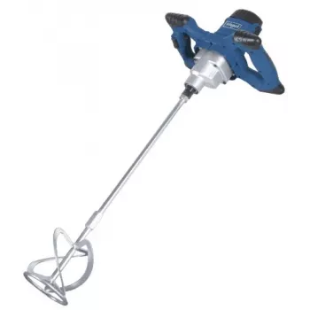 SCHEPPACH Betoniera 1200W PM1200 M14 + 2x frusta mescolatrice