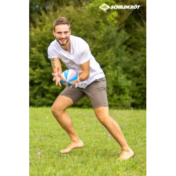 SCHILDKROT pallone da football americano in neoprene misura 6 - superficie in tessuto morbida, resistente all'acqua salata, pallone da spiaggia e acqua per ragazzi 970345