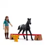 Schleich Horse Club Pocket Set! Vittoria al torneo con Flocke