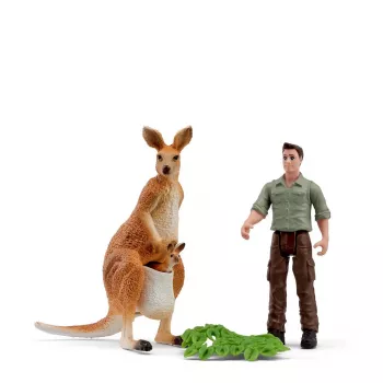 Schleich Pocket Set! Tour dei canguri con ranger