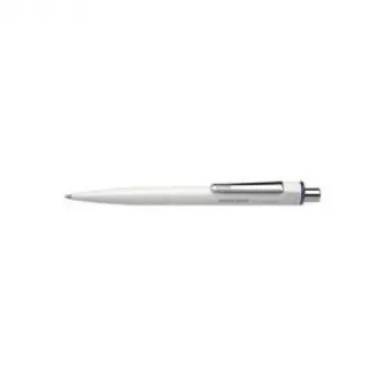 Schneider K 3 Biosafe Penna a sfera a scatto - inchiostro blu, medio, bianco con accenti blu 3273