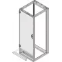 SCHROFF supporto cerniera porta 33mm RAL 7021 grigio antracite acciaio per armadi 27230060