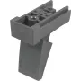 SCHROFF piedino in plastica, grigio antracite RAL 7016, confezione da 4 per case PRO (20603002)