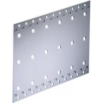 SCHROFF parete laterale Tipo F, 3U, profondità 235 mm, alluminio, naturale 34560187