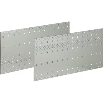 SCHROFF parete laterale Tipo F, 4U, profondità 175 mm, alluminio 34560285