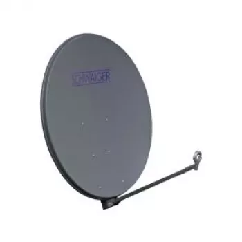 Schwaiger SPI1000.1 antenna satellitare offset 100 cm grigio