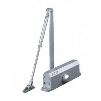 SCOT DC-30 Chiudiporta per porte 80-100 kg, regolabile EN 3-5, argento
