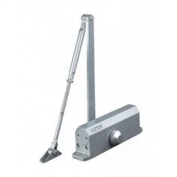 SCOT DC-30 Chiudiporta per porte 80-100 kg, regolabile EN 3-5, argento