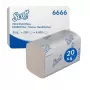 Scott Essential asciugamani di carta interfold 6666, 2 veli, bianchi, 4000 fogli (15 confezioni da 267)