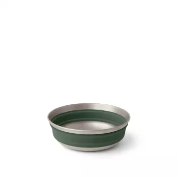 Sea To Summit Detour Ciotola pieghevole in acciaio inox verde 1.2L