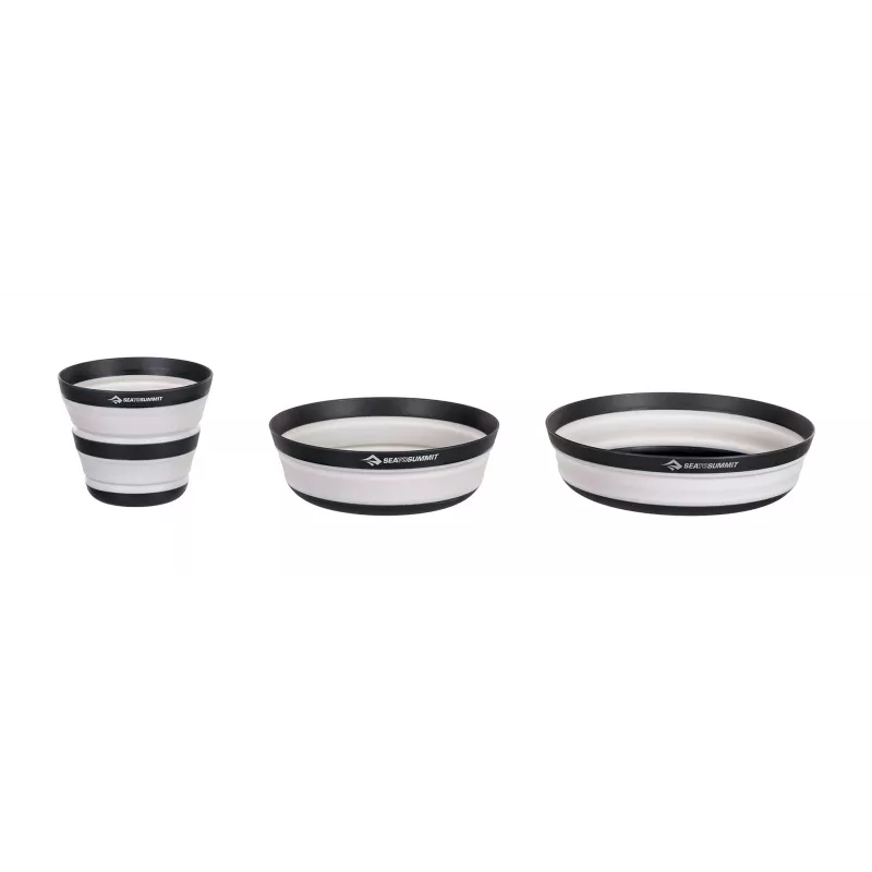 SEA TO SUMMIT Frontier UL 2P Set stoviglie pieghevoli – ciotole, bicchieri e spork pieghevoli