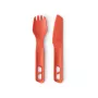 Sea To Summit Passage set posate arancione - set posate da campeggio leggero 3 pezzi