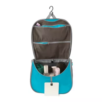 Borsa da toilette appendibile Ultra-Sil Sea To Summit grande - Blue Atoll