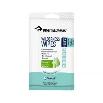 Sea to Summit Wilderness Wipes 12 Salviette umidificate compostabili