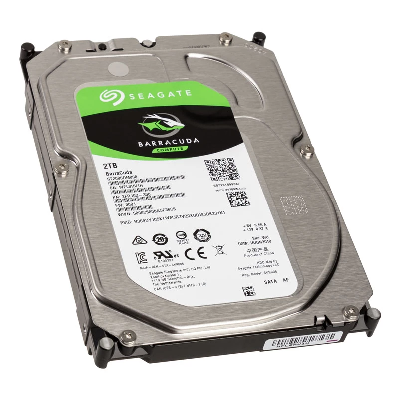 Seagate Barracuda ST2000DM008 disco fisso interno 2TB - 3,5