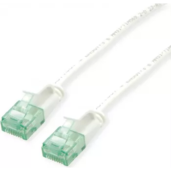 SECOMP ROLINE RM cavo patch UTP Cat.6A classe EA Slim bianco 0,5 m 21.45.3462