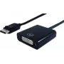 SECOMP STANDARD cavo adattatore DisplayPort maschio a DVI-D Single Link femmina, 15cm, nero (11.55.3202)