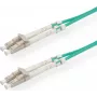 SECOMP STANDARD Cavo patch in fibra ottica OM3 50/125µm LC/LC duplex turchese 2 m S1802