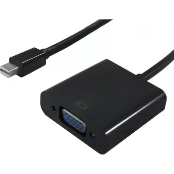 SECOMP STANDARD Adattatore da Mini DisplayPort a VGA, Mini DP maschio a VGA femmina S3205