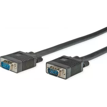 SECOMP STANDARD Cavo SVGA HD15 ST - ST, nero, 10 m (S3605)