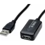 SECOMP STANDARD cavo di prolunga attivo USB 2.0 con repeater, 5 m, nero (S3114)
