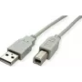 SECOMP STANDARD cavo USB 2.0, Type-A-B, beige, 0,8 m (S3101)
