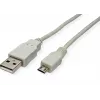 SECOMP STANDARD Cavo USB 2.0, connettore maschio USB A a connettore maschio Micro USB B, 0,8 m, nero S3151