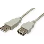 SECOMP STANDARD Cavo prolunga USB 2.0, Type-A connettore maschio a connettore femmina, beige, 0,8 m (S3111)