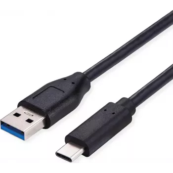 SECOMP Standard Cavo USB 3.2 Gen 1, USB A a C, 0,5 m, nero (S3015)