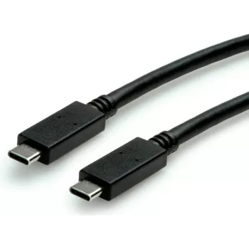SECOMP STANDARD cavo USB 3.2 Gen 2, E-Mark, USB-C a USB-C, dritto, 10 Gbit/s, 100W, nero, 1 m (S3521)