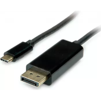 SECOMP STANDARD cavo adattatore USB-C a DisplayPort 1m 4K@60Hz nero S3732