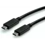 SECOMP STANDARD cavo USB-C a USB-C 3.2 Gen 2, E-Mark, 10Gbps, 100W PD, 0,5m, nero S3520